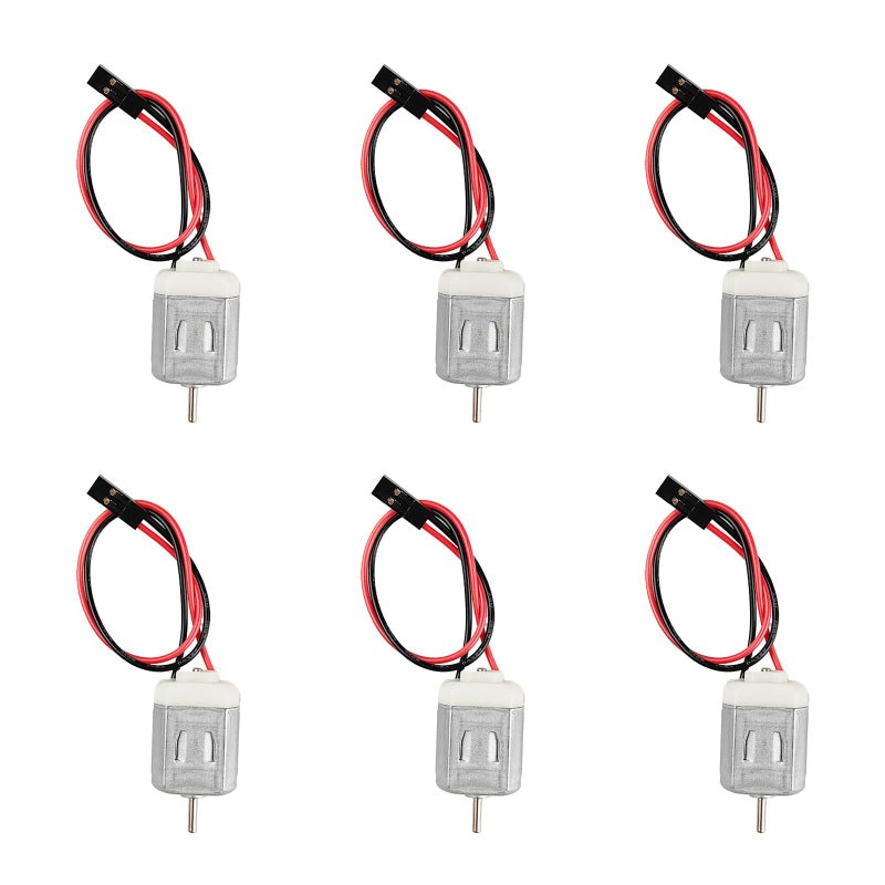 Gikfun 1.5V-6V DC Type 130 Micro Motor for Arduino, Hobby Projects, Robotics, STEM Kits, Drones, and Small Electronics DIY (Pack of 6PCS) EK1894 - Image 1
